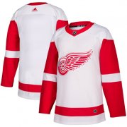 Cheap Men's Detroit Red Wings Blank White Stitched Jersey