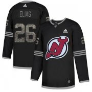 Wholesale Cheap Adidas Devils #26 Patrik Elias Black Authentic Classic Stitched NHL Jersey