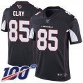 Wholesale Cheap Nike Cardinals #85 Charles Clay Black Alternate Men's Stitched NFL 100th Season Vapor Limited Jersey