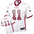 Wholesale Cheap Nike Falcons #11 Julio Jones White Men's Stitched NFL Elite Drift Fashion Jersey