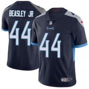 Wholesale Cheap Nike Titans #44 Vic Beasley Jr Navy Blue Team Color Men's Stitched NFL Vapor Untouchable Limited Jersey