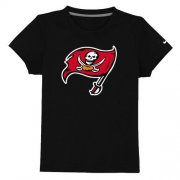 Wholesale Cheap Tampa Bay Buccaneers Sideline Legend Authentic Logo Youth T-Shirt Black