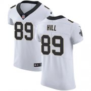 Wholesale Cheap Nike Saints #89 Josh Hill White Men's Stitched NFL Vapor Untouchable Elite Jersey