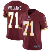 Wholesale Cheap Nike Redskins #71 Trent Williams Burgundy Red Team Color Men's Stitched NFL Vapor Untouchable Limited Jersey