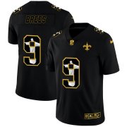 Wholesale Cheap New Orleans Saints #9 Drew Brees Nike Carbon Black Vapor Cristo Redentor Limited NFL Jersey