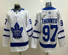 Wholesale Cheap Men\'s Toronto Maple Leafs #97 Joe Thornton White Adidas Stitched NHL Jersey