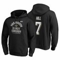 Wholesale Cheap New Orleans Saints #7 Taysom Hill 2019 NFC South Division Champions Black Cover Two Hoodie