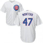 Wholesale Cheap Cubs #47 Miguel Montero White Home Stitched Youth MLB Jersey