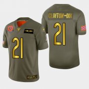 Wholesale Cheap Chicago Bears #21 Ha Ha Clinton-Dix Men's Nike Olive Gold 2019 Salute to Service Limited NFL 100 Jersey