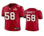 Wholesale Cheap Men's Tampa Bay Buccaneers #58 Shaquil Barrett Red 2021 Super Bowl LV Limited Stitched NFL Jersey