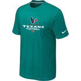 Wholesale Cheap Nike Houston Texans Critical Victory NFL T-Shirt Teal Green