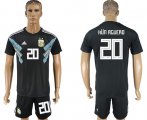 Wholesale Cheap Argentina #20 Kun Aguero Away Soccer Country Jersey
