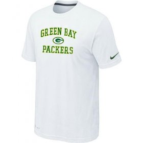 Wholesale Cheap Nike NFL Green Bay Packers Heart & Soul NFL T-Shirt White