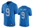Cheap Men's Detroit Lions #9 Jameson Williams Blue Vapor Untouchable Limited Stitched Jerseys