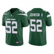 Wholesale Cheap Men's New York Jets #52 Jermaine Johnson II 2022 Green Vapor Untouchable Limited Stitched Jersey