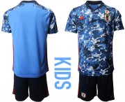Wholesale Cheap Youth 2020-2021 Season National team Japan home blue Soccer Jersey