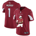 Wholesale Cheap Arizona Cardinals #1 Kyler Murray Men's Nike Player Signature Moves Vapor Limited NFL Jersey Red