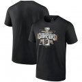 Wholesale Cheap Men's Vegas Golden Knights Black 2023 Stanley Cup Champions Neutral Zone T-Shirt