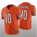 Wholesale Cheap Men Chicago Bears #10 Chase Claypool Orange Vapor Untouchable Limited Stitched Football Jersey