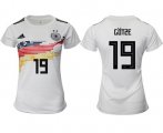 Wholesale Cheap Women's Germany #19 Gotze White Home Soccer Country Jersey