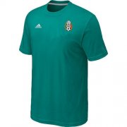 Wholesale Cheap Adidas Mexico 2014 World Small Logo Soccer T-Shirt Green