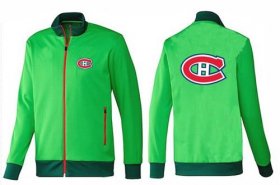 Wholesale Cheap NHL Montreal Canadiens Zip Jackets Green-1