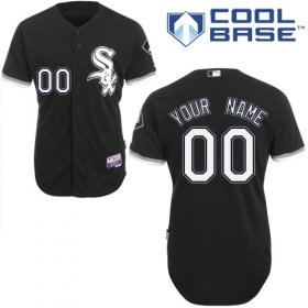 Wholesale Cheap White Sox Personalized Authentic Black MLB Jersey (S-3XL)