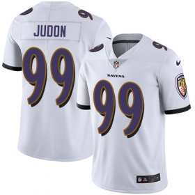 Wholesale Cheap Nike Ravens #99 Matthew Judon White Men\'s Stitched NFL Vapor Untouchable Limited Jersey