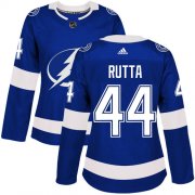 Cheap Adidas Lightning #44 Jan Rutta Blue Home Authentic Women's Stitched NHL Jersey