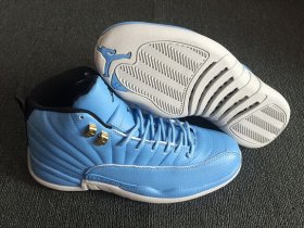 Wholesale Cheap Air Jordan 12 Retro Shoes UNC Blue/White