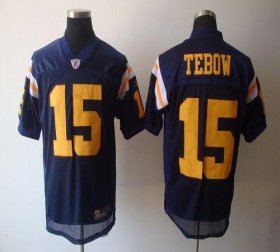 Wholesale Cheap Jets #15 Tim Tebow Blue Alternate Stitched NFL Jersey