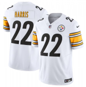 Wholesale Cheap Men's Pittsburgh Steelers #22 Najee Harris White 2023 F.U.S.E. Vapor Untouchable Limited Football Stitched Jersey