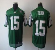 Wholesale Cheap Jets #15 Tim Tebow Green Stitched NFL Jersey