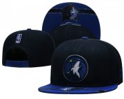 Wholesale Cheap Minnesota Timberwolves Stitched Snapback Hats
