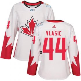 Wholesale Cheap Team Canada #44 Marc-Edouard Vlasic White 2016 World Cup Women\'s Stitched NHL Jersey