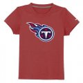 Wholesale Cheap Tennessee Titans Sideline Legend Authentic Logo Youth T-Shirt Red