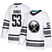 Wholesale Cheap Adidas Sabres #53 Jeff Skinner White Authentic 2019 All-Star Stitched NHL Jersey