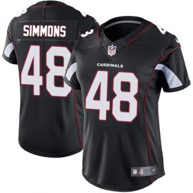 Wholesale Cheap Nike Cardinals #48 Isaiah Simmons Black Alternate Women\'s Stitched NFL Vapor Untouchable Limited Jersey