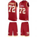 Wholesale Cheap Nike Chiefs #72 Eric Fisher Red Team Color Men's Stitched NFL Limited Tank Top Suit Jersey