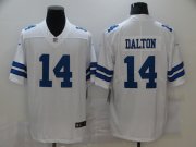 Wholesale Cheap Men's Dallas Cowboys #14 Andy Dalton White 2020 NEW Vapor Untouchable Stitched NFL Nike Limited Jersey