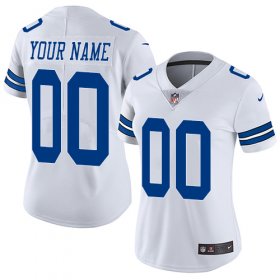 Wholesale Cheap Nike Dallas Cowboys Customized White Stitched Vapor Untouchable Limited Women\'s NFL Jersey
