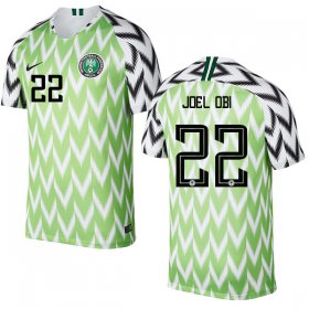 Wholesale Cheap Nigeria #22 Joel Obi Home Soccer Country Jersey