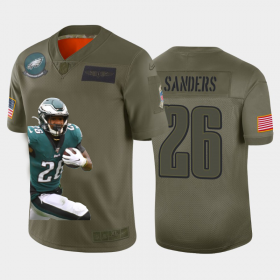 Cheap Philadelphia Eagles #26 Miles Sanders Nike Team Hero Vapor Limited NFL Jersey Camo