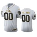 Wholesale Cheap Carolina Panthers Custom Men's Nike White Golden Edition Vapor Limited NFL 100 Jersey