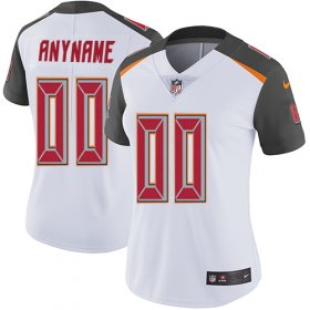 Wholesale Cheap Nike Tampa Bay Buccaneers Customized White Stitched Vapor Untouchable Limited Women\'s NFL Jersey