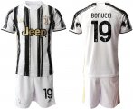 Wholesale Cheap Men 2020-2021 club Juventus home 19 white black Soccer Jerseys