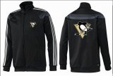 Wholesale Cheap NHL Pittsburgh Penguins Zip Jackets Black-3