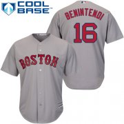 Wholesale Cheap Red Sox #16 Andrew Benintendi Grey Cool Base Stitched Youth MLB Jersey