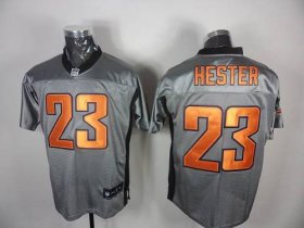 Wholesale Cheap Bears #23 Devin Hester Grey Shadow Stitched NFL Jersey