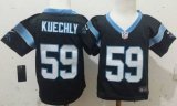Wholesale Cheap Toddler Nike Panthers #59 Luke Kuechly Black Team Color Stitched NFL Elite Jersey